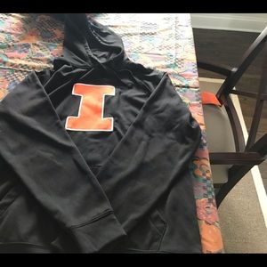 Mens hoodie Illini